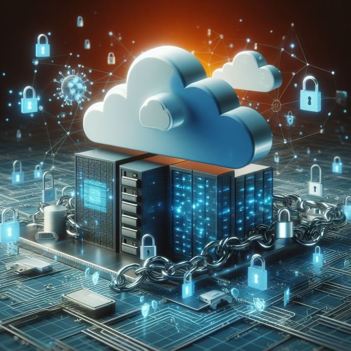 How does cloud security work
